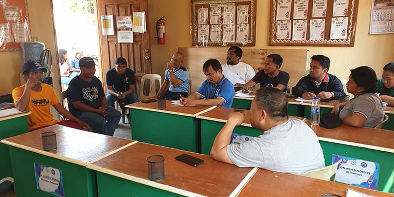 The RTF-ELCAC and RPMC interviewed Brgy. Virginia residents and provided feedback regarding the upgrading  of a farm-to-market road in their barangay.